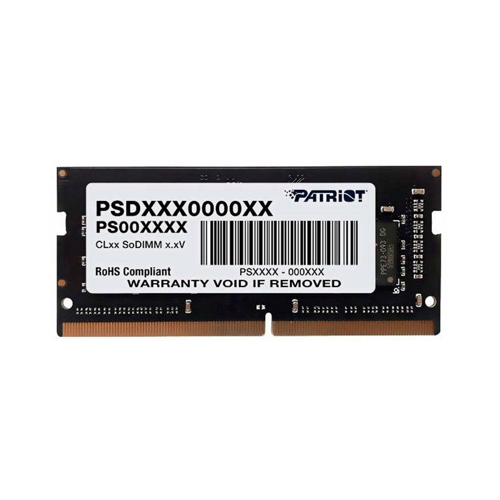 fastrax_86547_6930620f06e0f.jpg MEMORIA RAM P/NB DDR4 16GB 2400 PATRIOT SIGNATURE LINE PSD416G240081S SL - Imagen 1