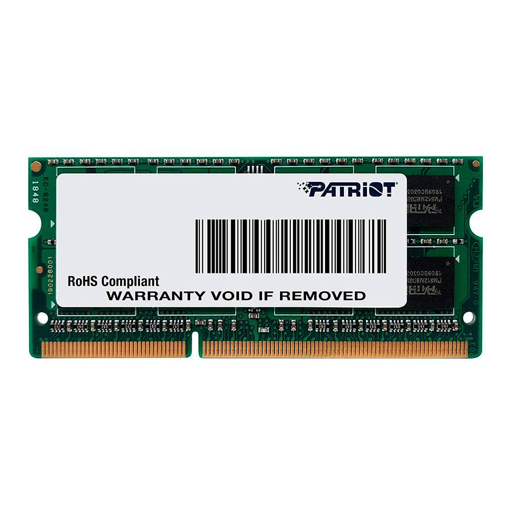 fastrax_86684_6930622c9b6b8.jpg MEMORIA RAM P/NB DDR3L 4GB 1600 PATRIOT SIGNATURE LINE PSD34G1600L81S SL - Imagen 1
