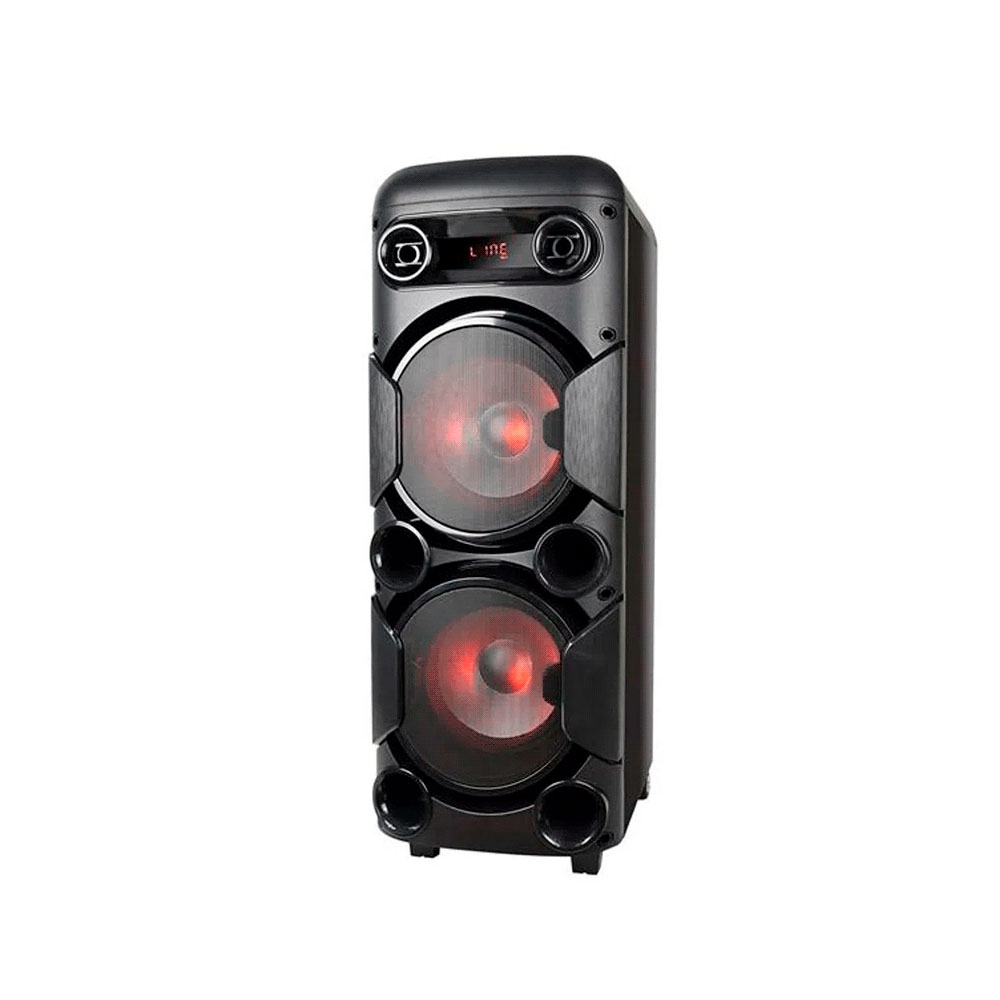 fastrax_86745_69306246747b7.jpg PARLANTE MULTILASER SP380 900W MINI TORRE BT/AUX/SD/USB/FM/LED - Imagen 1