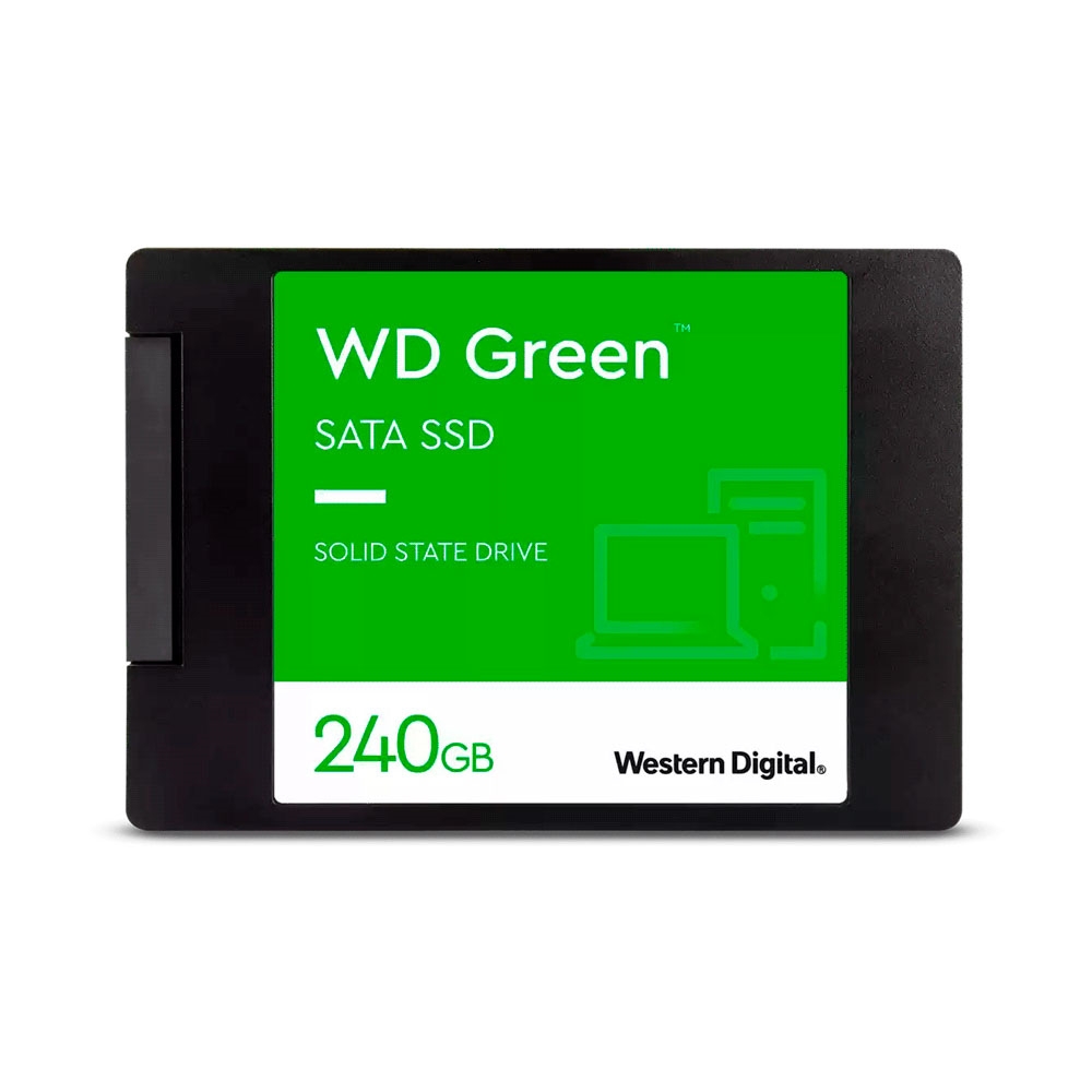 fastrax_87124_693062b330a02.jpg SSD SATA3 240GB WESTERN DIGITAL WDS240G3G0A GREEN 545/ - Imagen 1