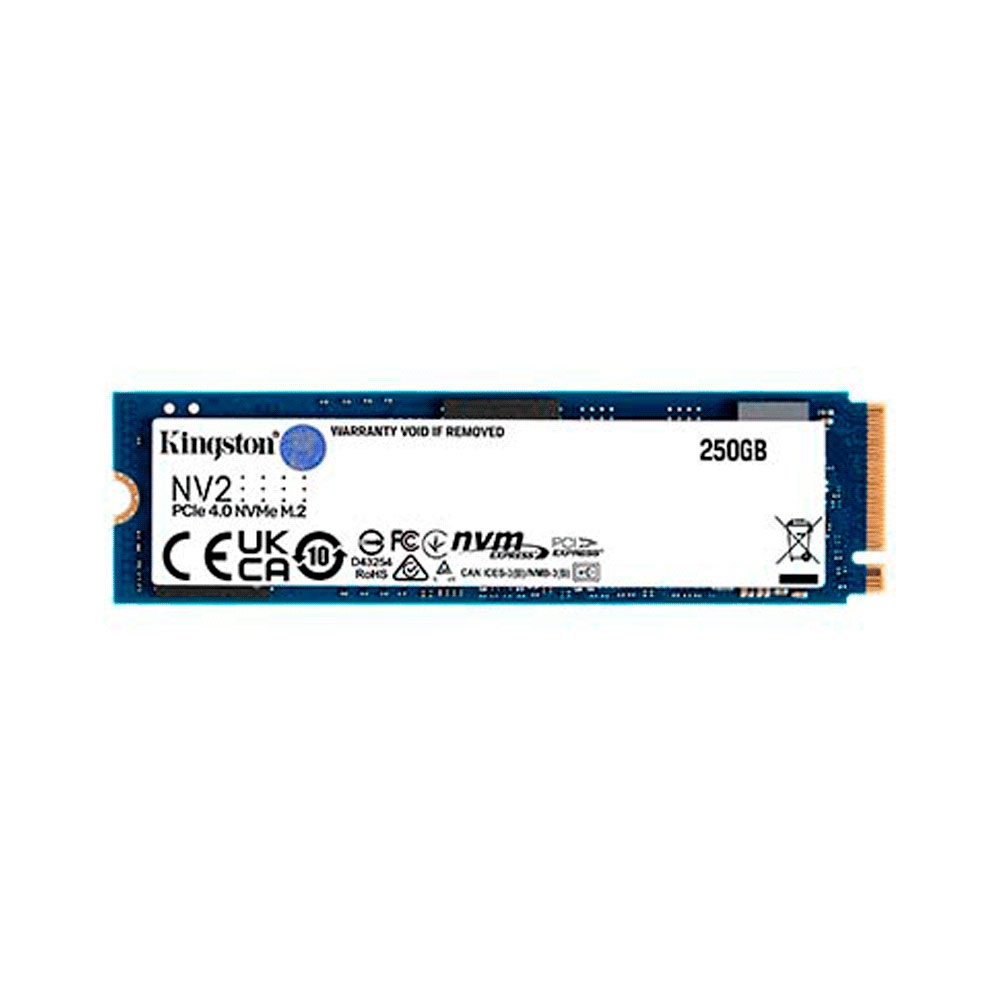 fastrax_87377_693062d59c79f.jpg SSD M.2 NVME 250GB KINGSTON SNV2S/250G 3000/1300MB/S PCIE 4.0 - Imagen 1