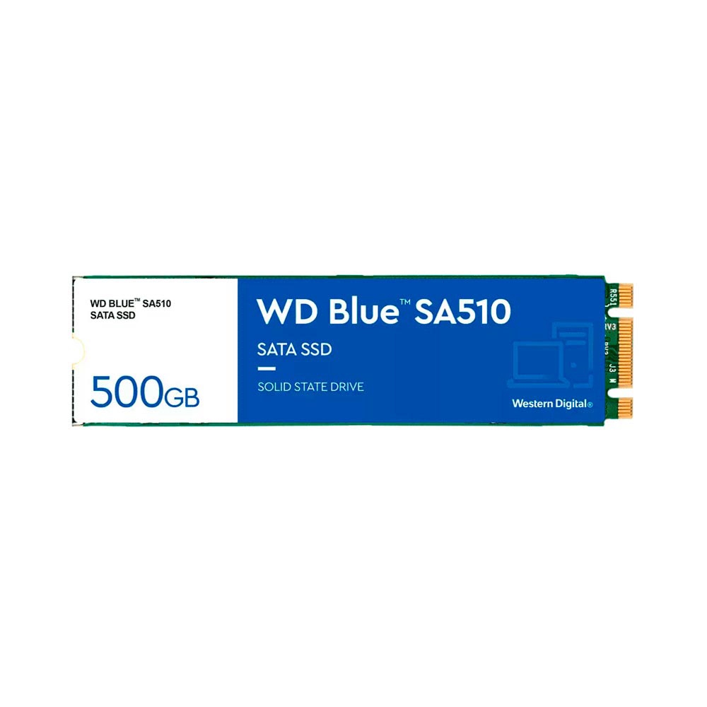fastrax_88107_6930639299b1a.jpg SSD M.2 SATA3 500GB WESTERN DIGITAL BLUE WDS500G3B0B 560/510 - Imagen 1