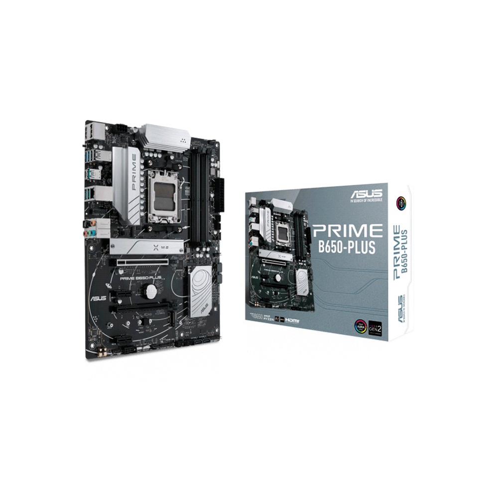fastrax_88763_69306422701b1.jpg PLACA MADRE ASUS AM5 B650-PLUS DDR5 PRIME S/R/HDMI/DP/2M2/USB3.2/ ATX - Imagen 1