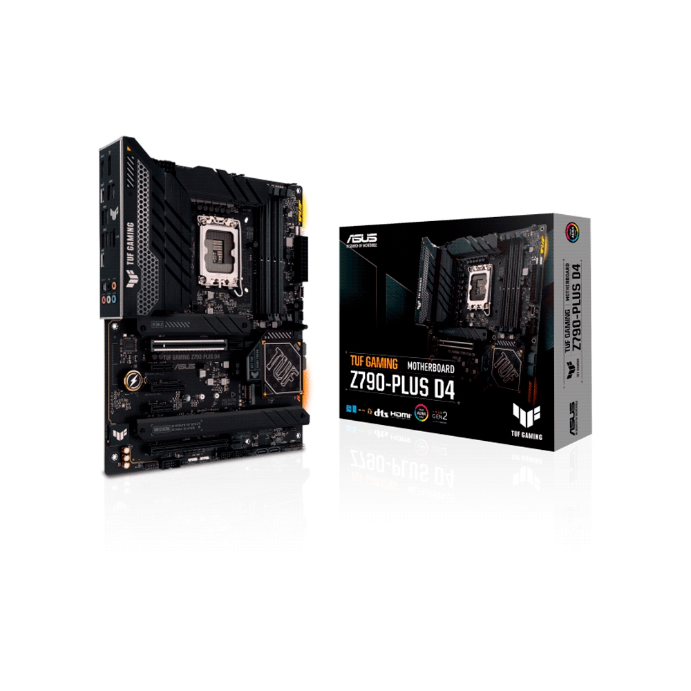 fastrax_88954_693064938b192.jpg PLACA MADRE ASUS 1700 Z790-PLUS D4 TUF GAMING S/R/HDMI/DP/4M2/USB3.2/ATX/AURA - Imagen 1