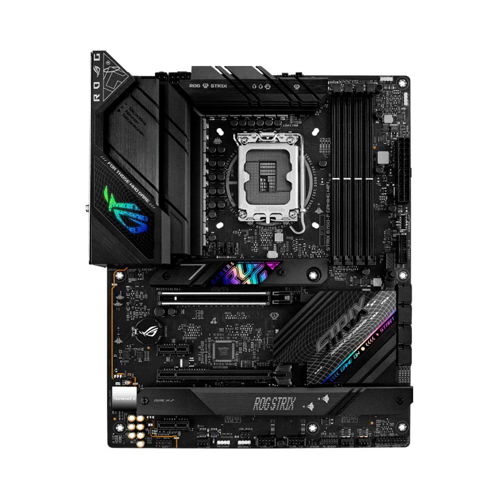 fastrax_89012_693064c3f40aa.jpg PLACA MADRE ASUS 1700 ROG STRIX B760-F GAMING WIFI S/R/HDMI/DP/3M2/USB/ATX - Imagen 1