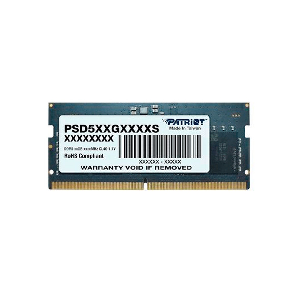 fastrax_89333_693064e052280.jpg MEMORIA RAM P/NB DDR5 16GB 4800 PATRIOT SIGNATURE LINE PSD516G480081S SL - Imagen 1