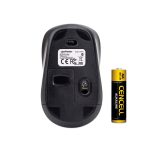 MOUSE WIRELES 179478 MANHATTAN 1600DPI/ 3 BOTONES/ NEGRO - Imagen 5