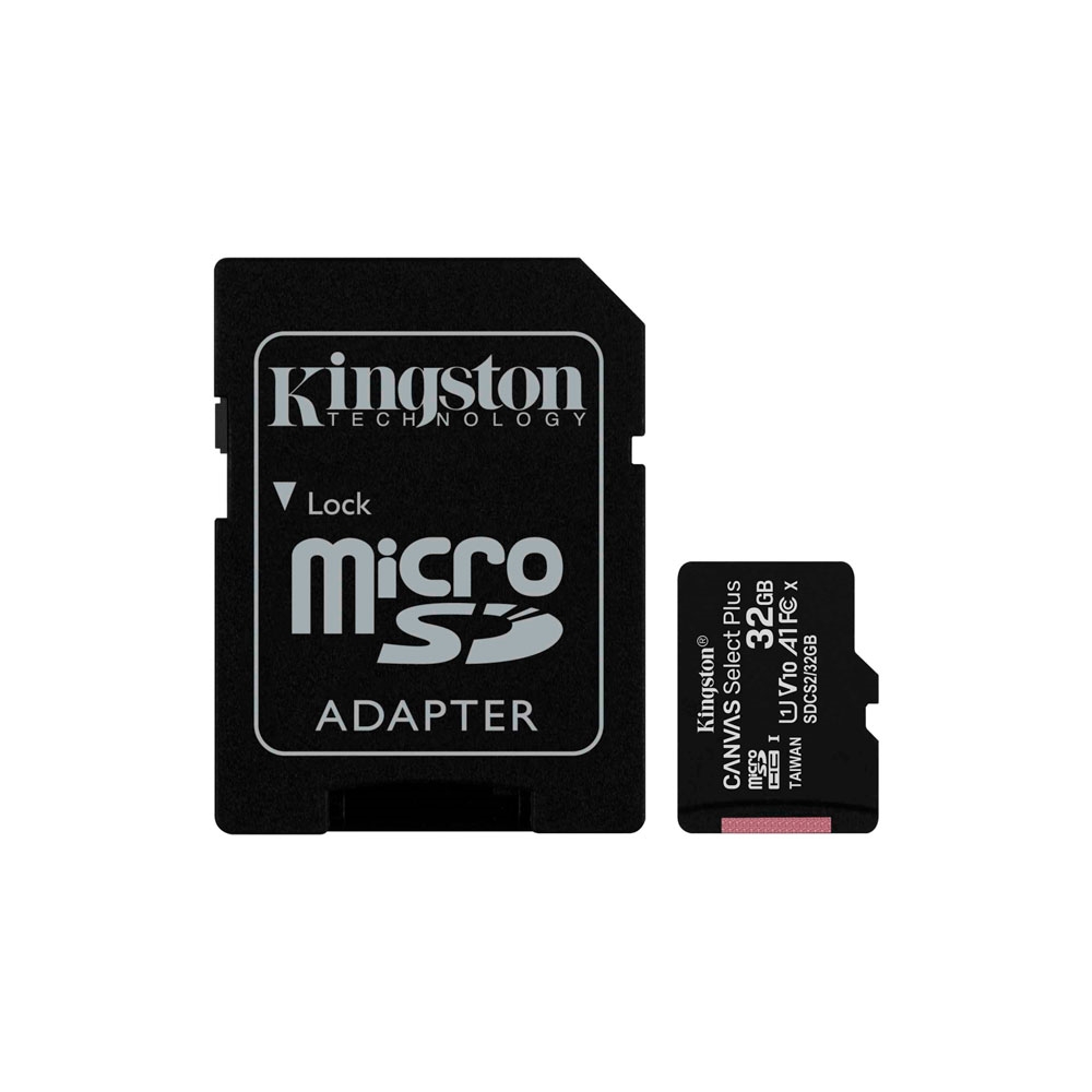 fastrax_90001_6930656115b03.jpg MEMORIA MICRO SD KINGSTON 32GB CANVAS SELECT PLUS SDCS2/32GB 100/85 - Imagen 1