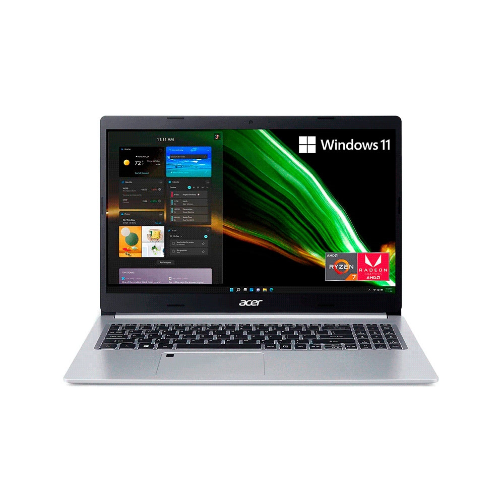fastrax_90216_693065a833439.jpg NOTEBOOK ACER ASPIRE 5 A515-46-R3CZ AMD R7 2.3/8G/256SSD/W11H/15.6"FHD IPS PLATA - Imagen 1