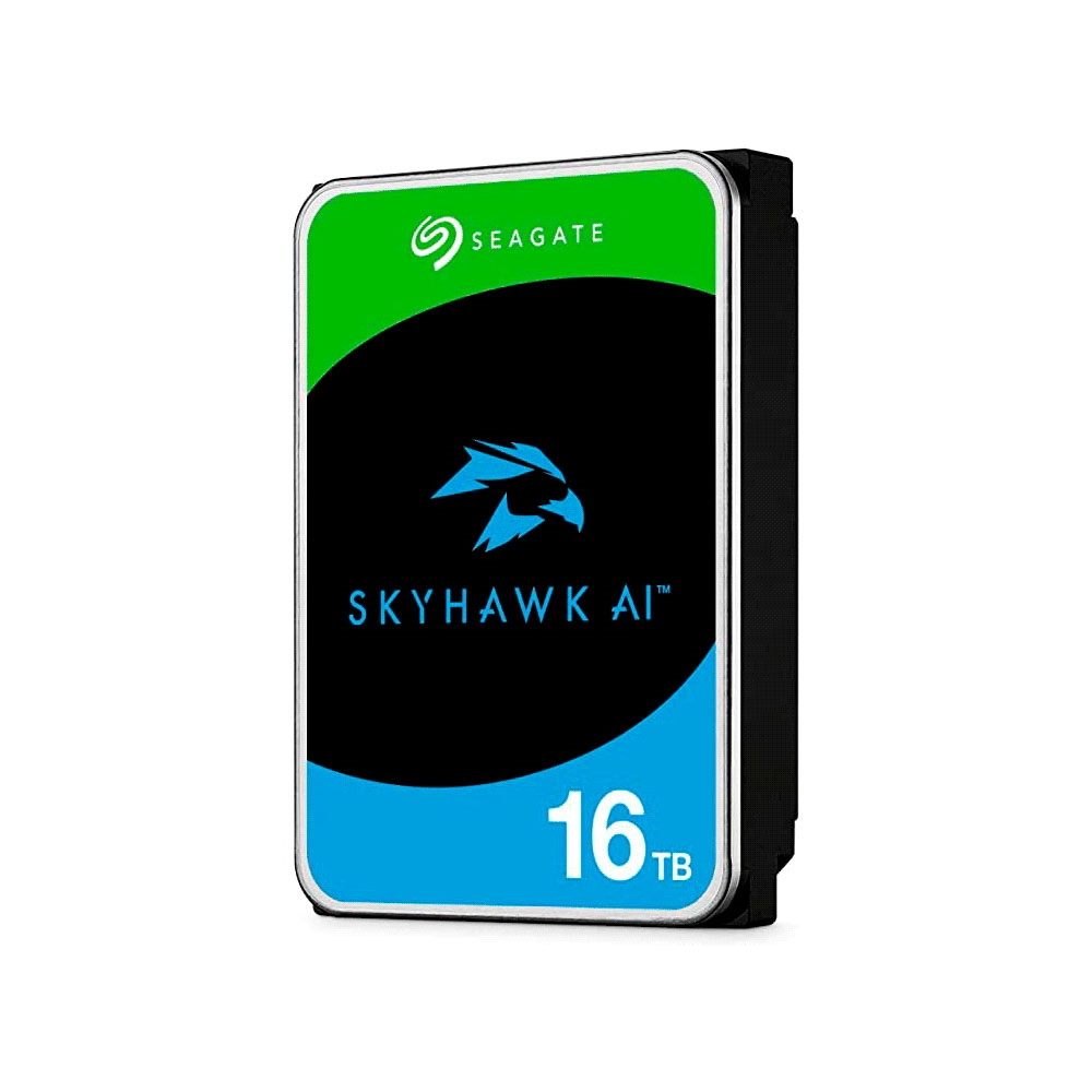 fastrax_90506_693065d827df8.jpg DISCO DURO SATA3 16TB SEAGATE 7200 256MB SKYHAWK AI ST16000VE002 (GARANTIA BR) - Imagen 1