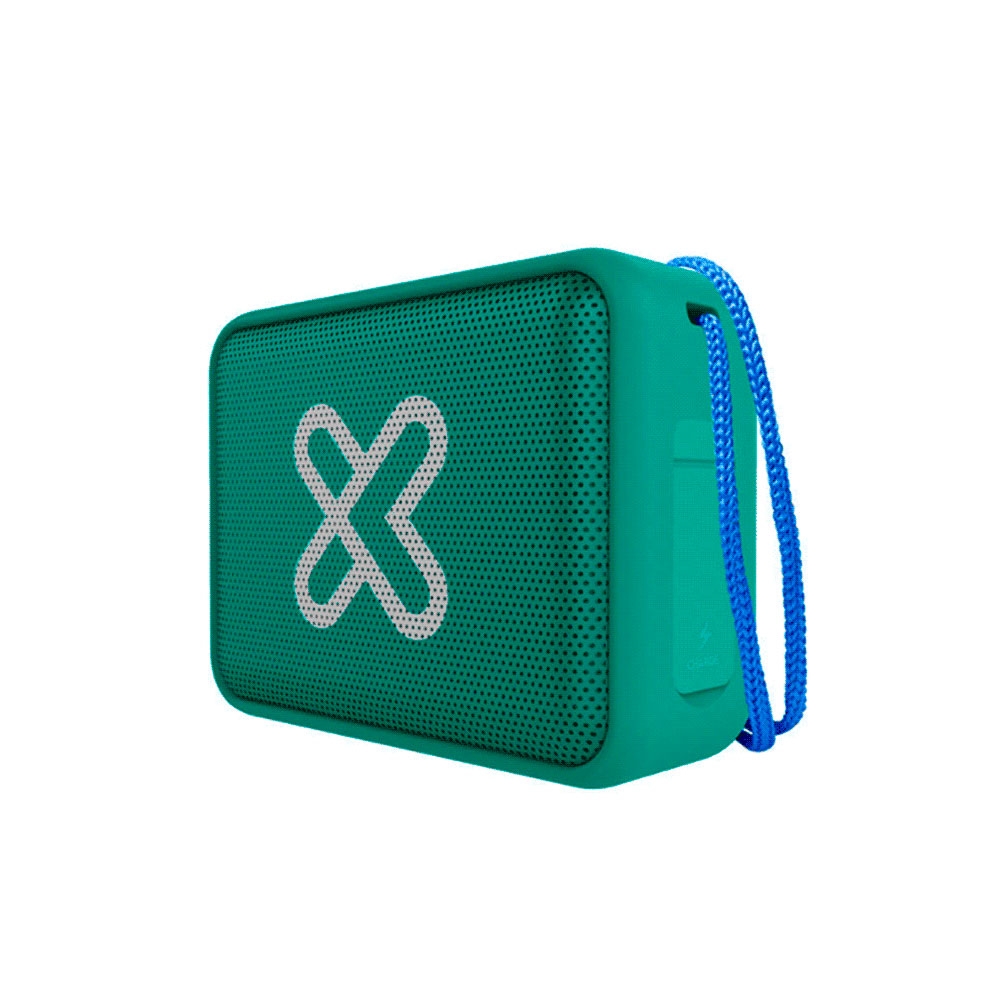 fastrax_91206_6930667df1ea9.jpg PARLANTE KLIP KBS-025GN 6W NITRO PORTATIL BT/BAT/IPX7/TWS VERDE - Imagen 1