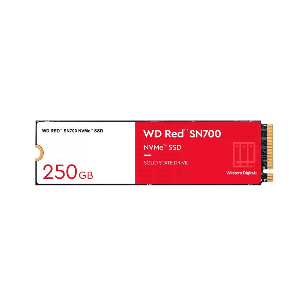 fastrax_91848_6930673f79849.jpg SSD M.2 PCIE 250GB WESTERN DIGITAL SN700 NVME WDS250G1R0C RED 3100/1600 - Imagen 1