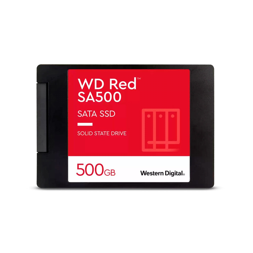 fastrax_91855_69306748bdda9.jpg SSD SATA3 500GB WESTERN DIGITAL SA500 NAS WDS500G1R0A RED 560/530 - Imagen 1