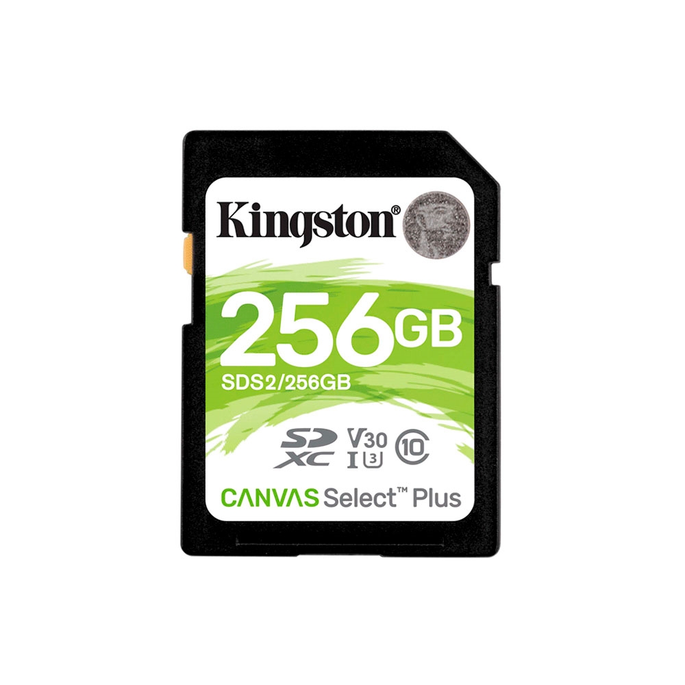 fastrax_93873_69306a6a2f690.jpg MEMORIA SD KINGSTON 256GB CANVAS SELECT PLUS SDXC CLASS 10 SDS2/256GB 100/85 - Imagen 1