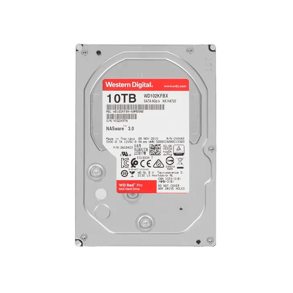 fastrax_93880_69306a6f94d46.jpg DISCO DURO SATA3 10TB WESTERN DIGITAL RED PRO 7200RPM 256MB WD102KFBX NAS - Imagen 1