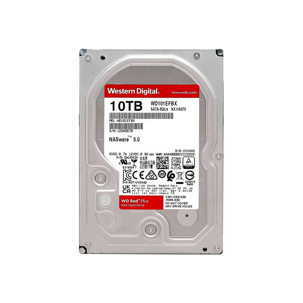 fastrax_93927_69306a828fd19.jpg DISCO DURO SATA3 10TB WESTERN DIGITAL RED PLUS 7200RPM 256MB WD101EFBX NAS - Imagen 1