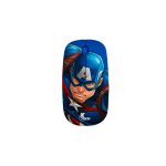 MOUSE XTECH WIRELESS XTM-M340CA CAPITAN AMERICA XTECH 1600DPI/4 BOT/AZUL