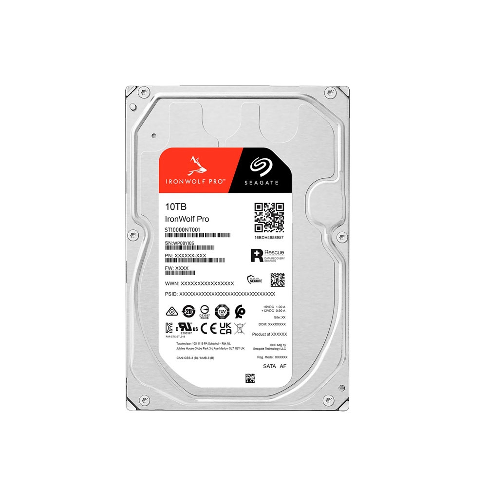 fastrax_94733_69306bb3aa335.jpg DISCO DURO SATA3 10TB SEAGATE 7200 256MB IRONWOLF PRO NAS ST10000NT001 - Imagen 1