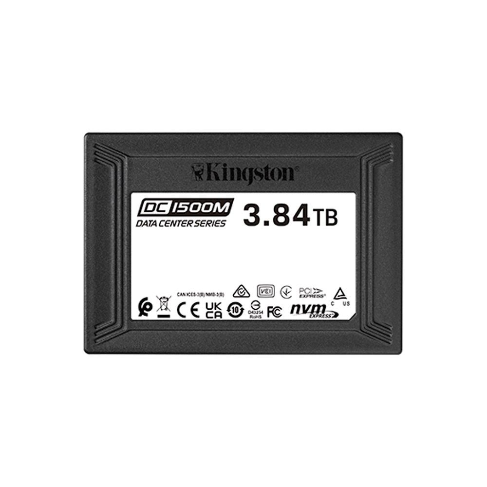 fastrax_95792_69306d65d843b.jpg SSD 2.5" PCIE 3.84TB KINGSTON DC1500M NVME SEDC1500M/3840G 3100/270 - Imagen 1