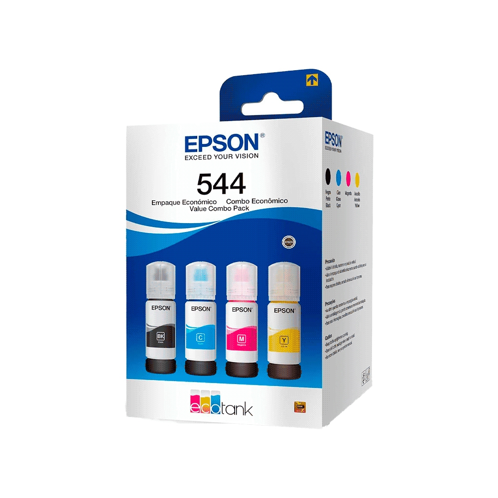fastrax_96324_69306dee457ff.jpg TINTA EPSON T544 PACK NEGRO/COLOR L3X10/L3X50/L5X90/L1250 T544520-4P - Imagen 1