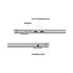 APPLE MACBOOK AIR 15" SILVER M2-8C/8/512/MACOS/15" FHD IPS/MQKT3LLA - Imagen 4