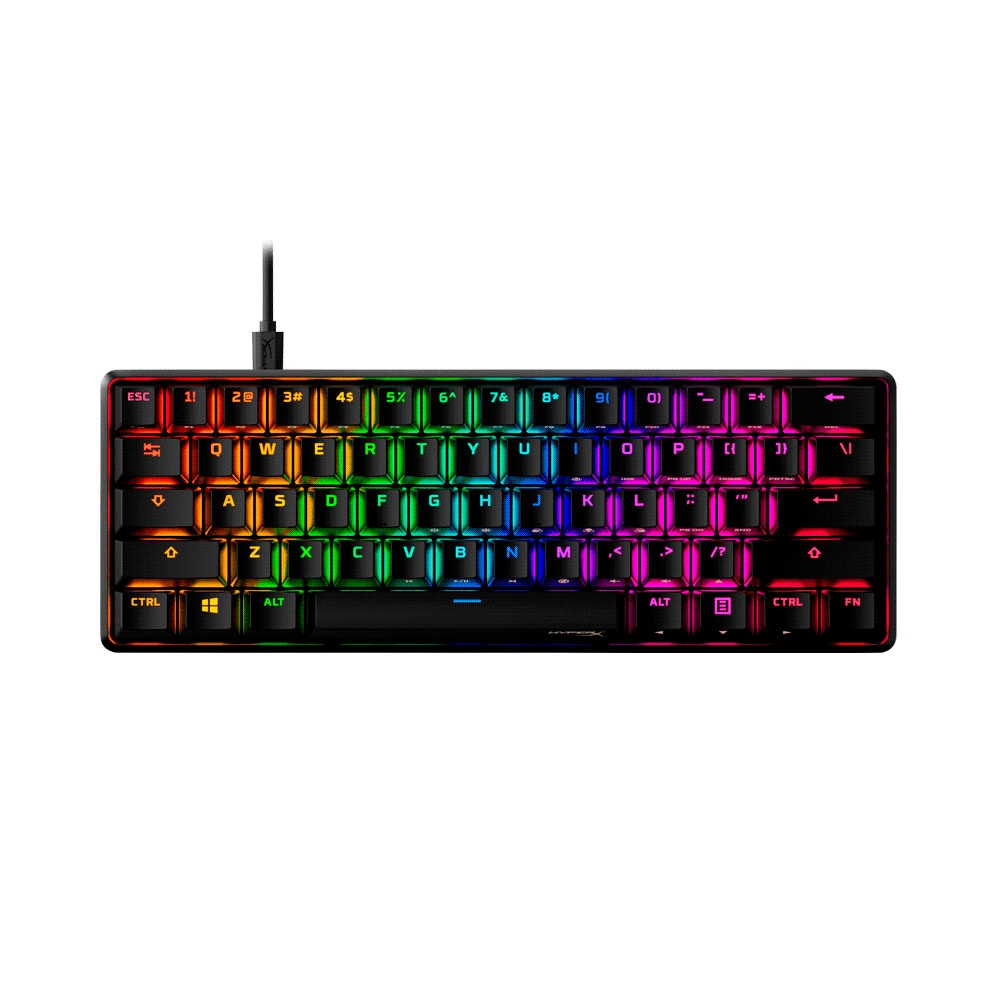 fastrax_97567_6938f6aec5417.jpg TECLADO GAMER USB HYPERX 4P5N4AA#ABA ALLOY ORIGINS 60 MECANICO RED INGLES RGB - Imagen 1