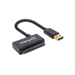 ADAPTADOR USB-A/ SATA 2,5"  MANHATTAN 5GBPS/48BIT NEGRO 130424 - Imagen 2