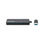 HUB USB 3.2 DE 7 PUERTOS MANHATTAN 168403 5 GBPS/NEGRO - Imagen 3