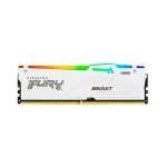 MEMORIA RAM DDR5 32GB 6000 KINGSTON FURY BEAST WH KF560C40BWAK2-32 RGB XMP