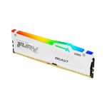 MEMORIA RAM DDR5 32GB 6000 KINGSTON FURY BEAST WH KF560C40BWAK2-32 RGB XMP - Imagen 2