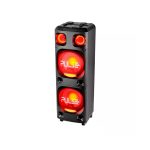 PARLANTE MULTILASER SP500 2200W TORRE DOUBLE 12" BT/AUX/USB/SD/FM/LED
