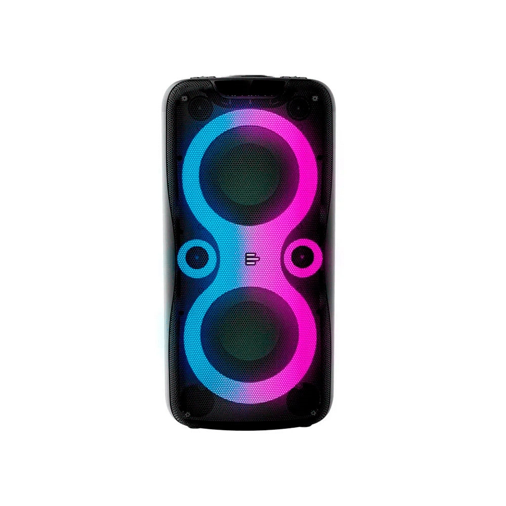 fastrax_98502_693070733bc39.jpg PARLANTE MULTILASER SP510 1100W PULSEBOX 2 8" BT/AUX/SD/USB/FM/LED - Imagen 1