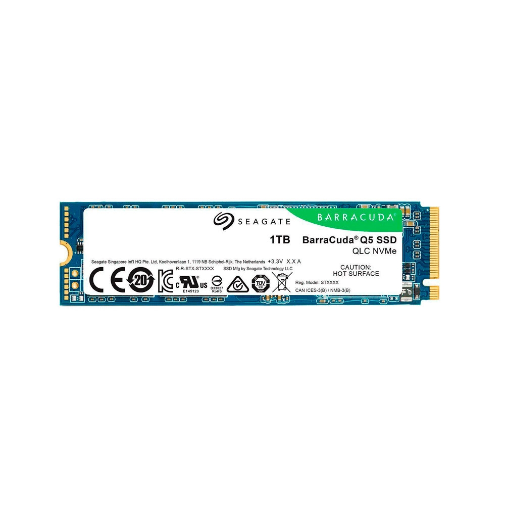 fastrax_99042_693070f1bd5c7.jpg SSD M.2 NVME 1TB SEAGATE BARRACUDA Q5 ZP1000CV3A001 2400/1700MB/S PCIE 4.0 - Imagen 1