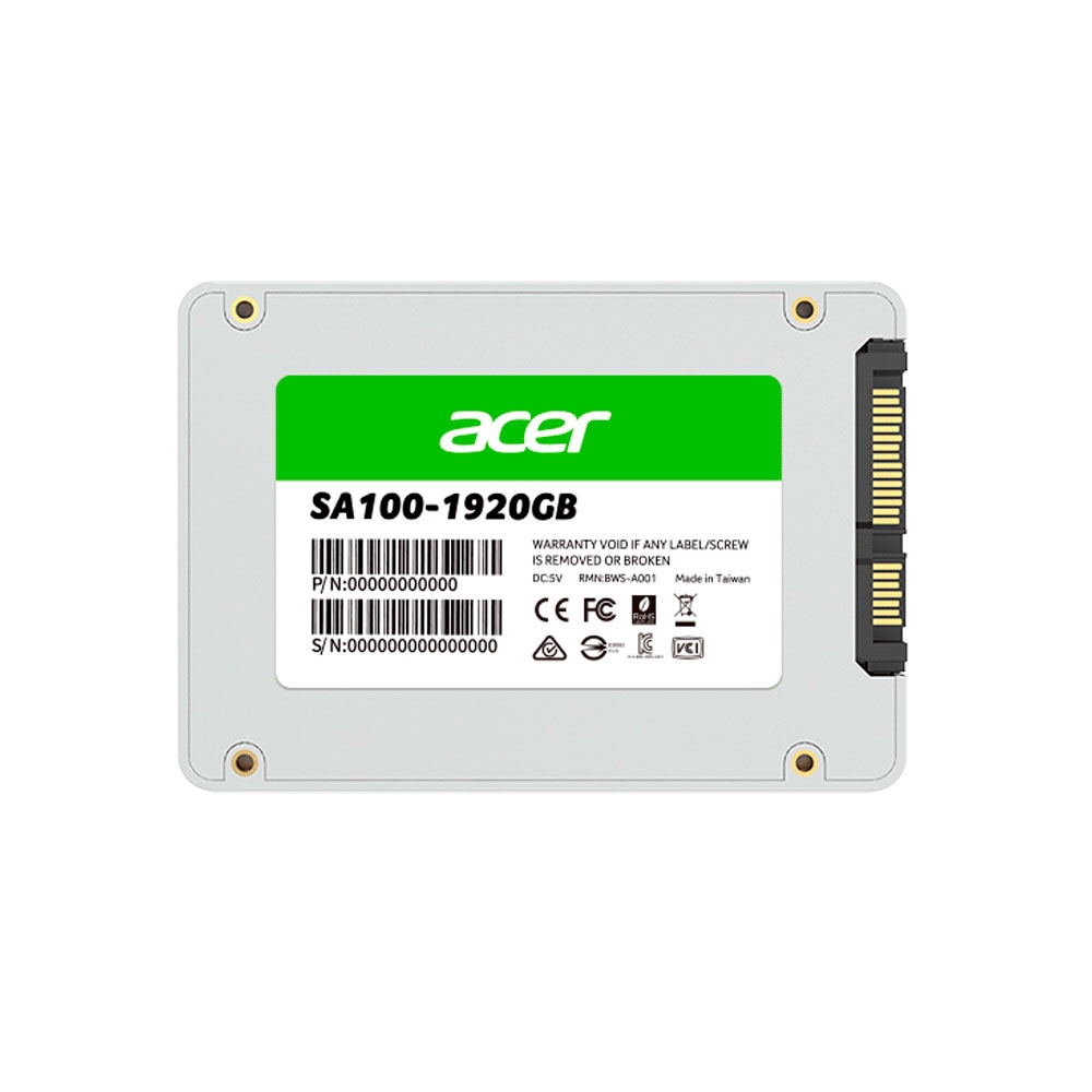 fastrax_100953_696a910d9c028.jpg SSD 2.5" SATA3 1.92GB ACER SA100-1920GB 560/508 - Imagen 1