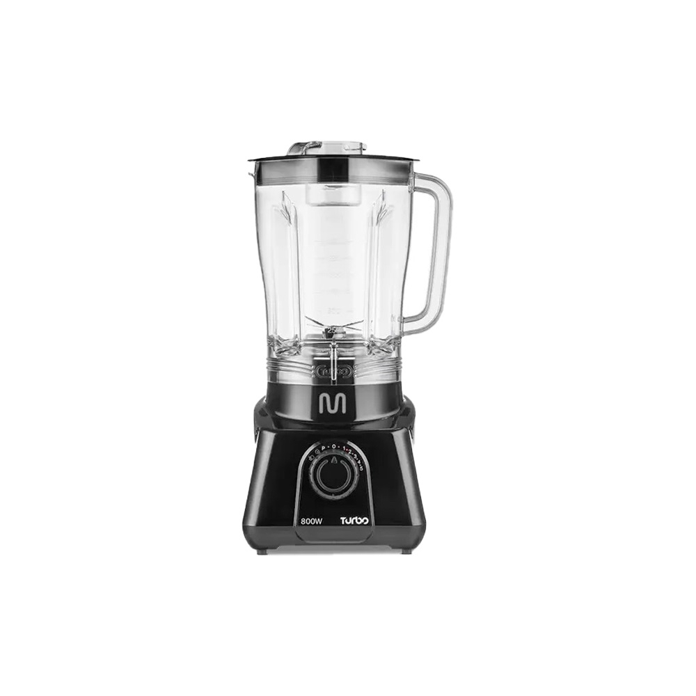 fastrax_101936_696bab2e0f14b.jpg LICUADORA MULTILASER 2.6L JARRA PLASTICO 800W 220V NEGRO LQ802 - Imagen 1
