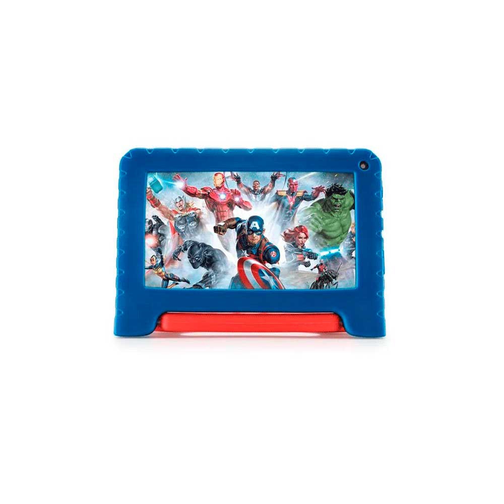 fastrax_120104_697bde3a8adda.jpg TABLET KID ANDROID MULTILASER NB625 QC/64GB/4G/7"/AZUL AVENGERS DISNEY - Imagen 1