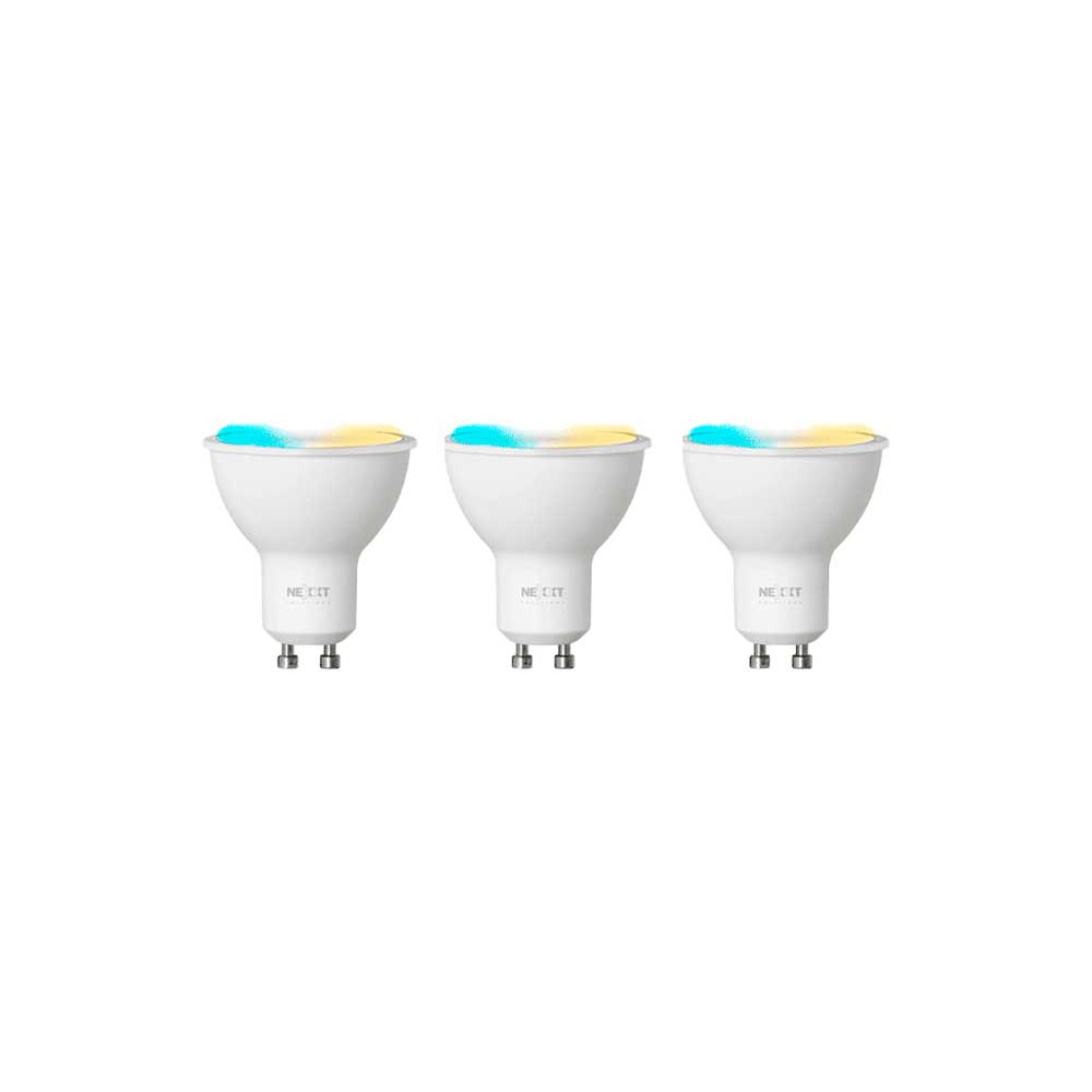 fastrax_67485_6978e6e27ed3c.jpg FOCO IOT NEXXT KIT DE 3 BLANCO CALIDA/FRIA 220V 4W MR16 GU10 NHB-W320 - Imagen 1