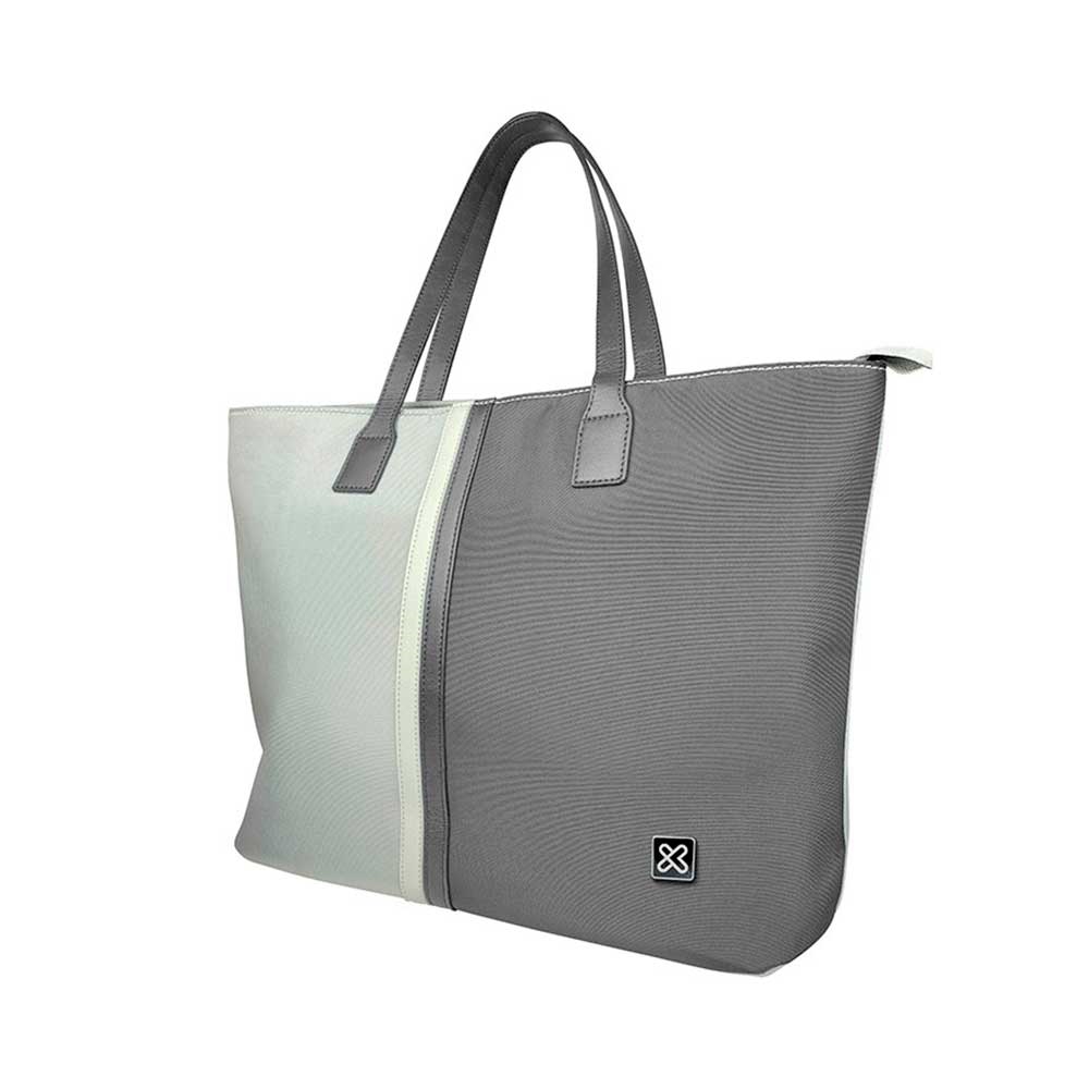 fastrax_70775_6978cb0753404.jpg BOLSO KLIP KLB-461GR 15.6" CAPRI GRIS P/ NOTEBOOK - Imagen 1