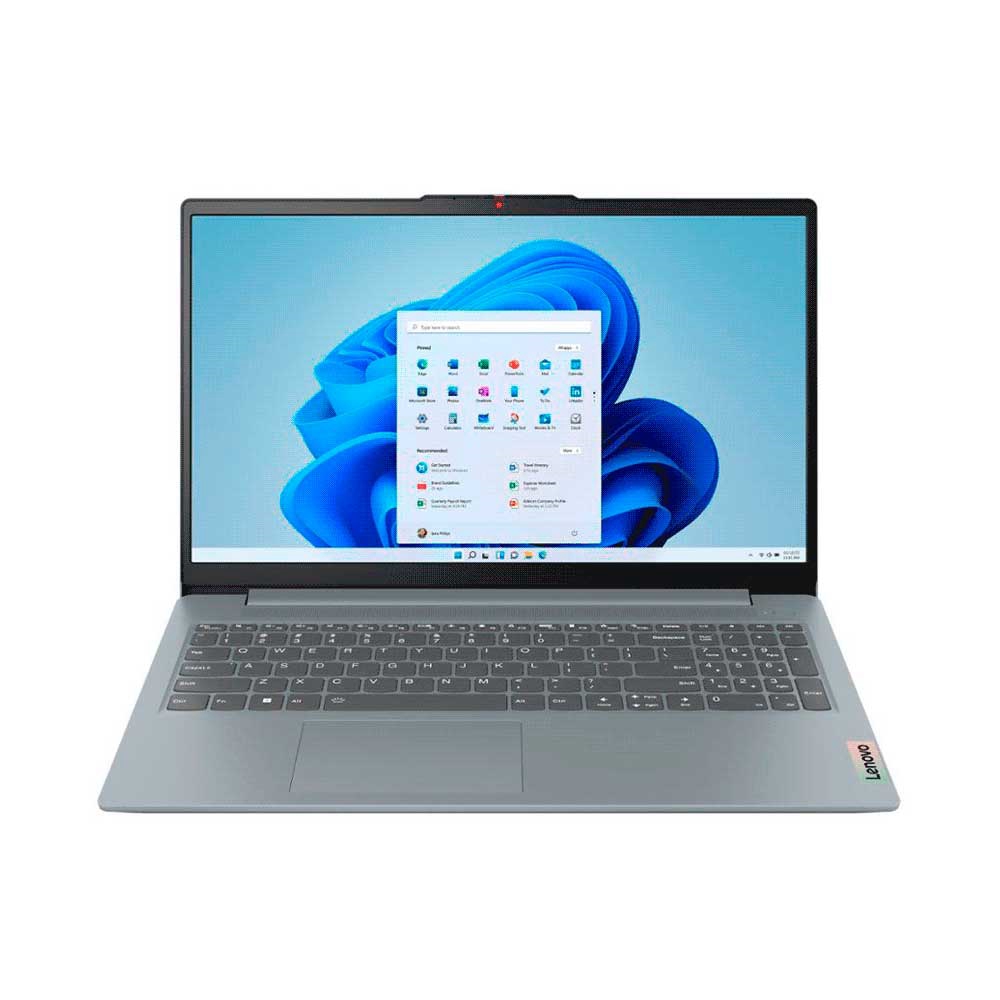 fastrax_125185_6998d1ad363c4.jpg NOTEBOOK LENOVO IDEAPAD SLIM3I 82XB00C2US I3 1.8/8/128UFS/W11S/15.6" FHD/GRIS - Imagen 1