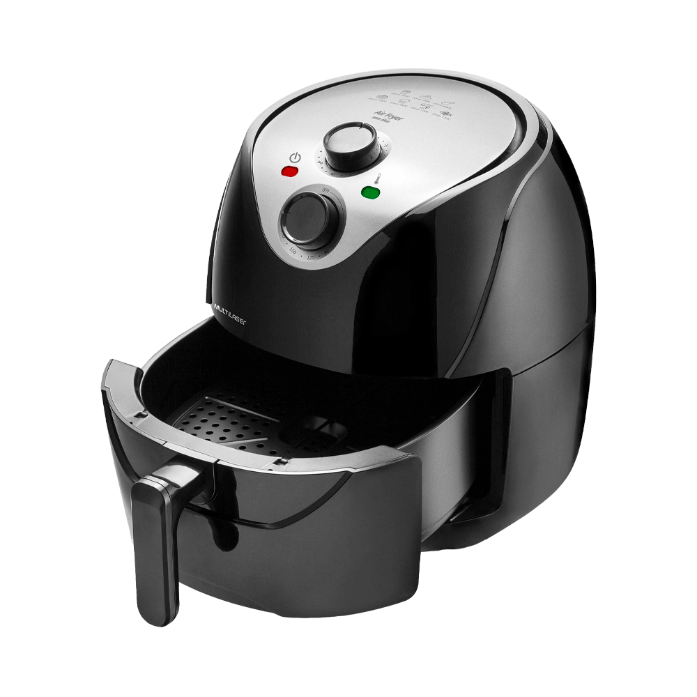 fastrax_77149_698f7a9c1da73.jpg FREIDORA SIN ACEITE MULTILASER CE126 6.5L 1800W 220V NEGRO - Imagen 1