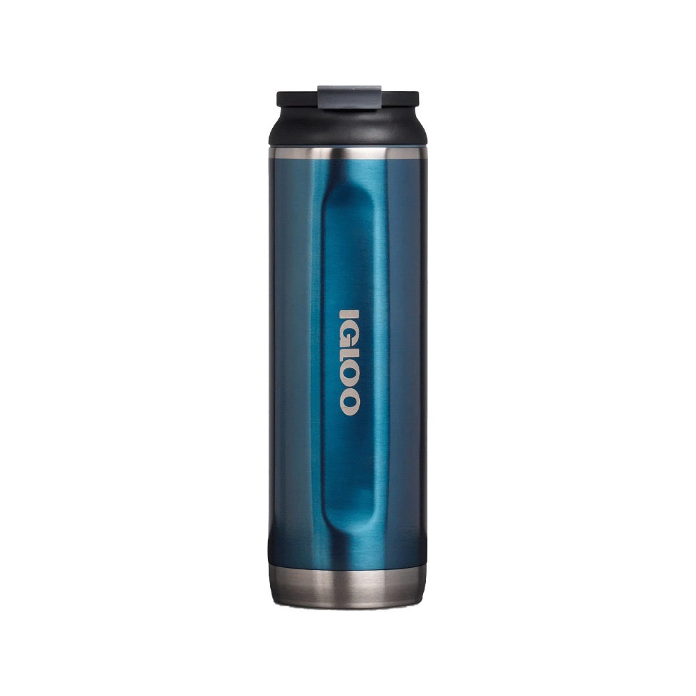 fastrax_101134_69c2c8e204bf2.jpg BOTELLA TERMICA IGLOO 600ML AZUL MODERNO C/TAPA 71073 - Imagen 1