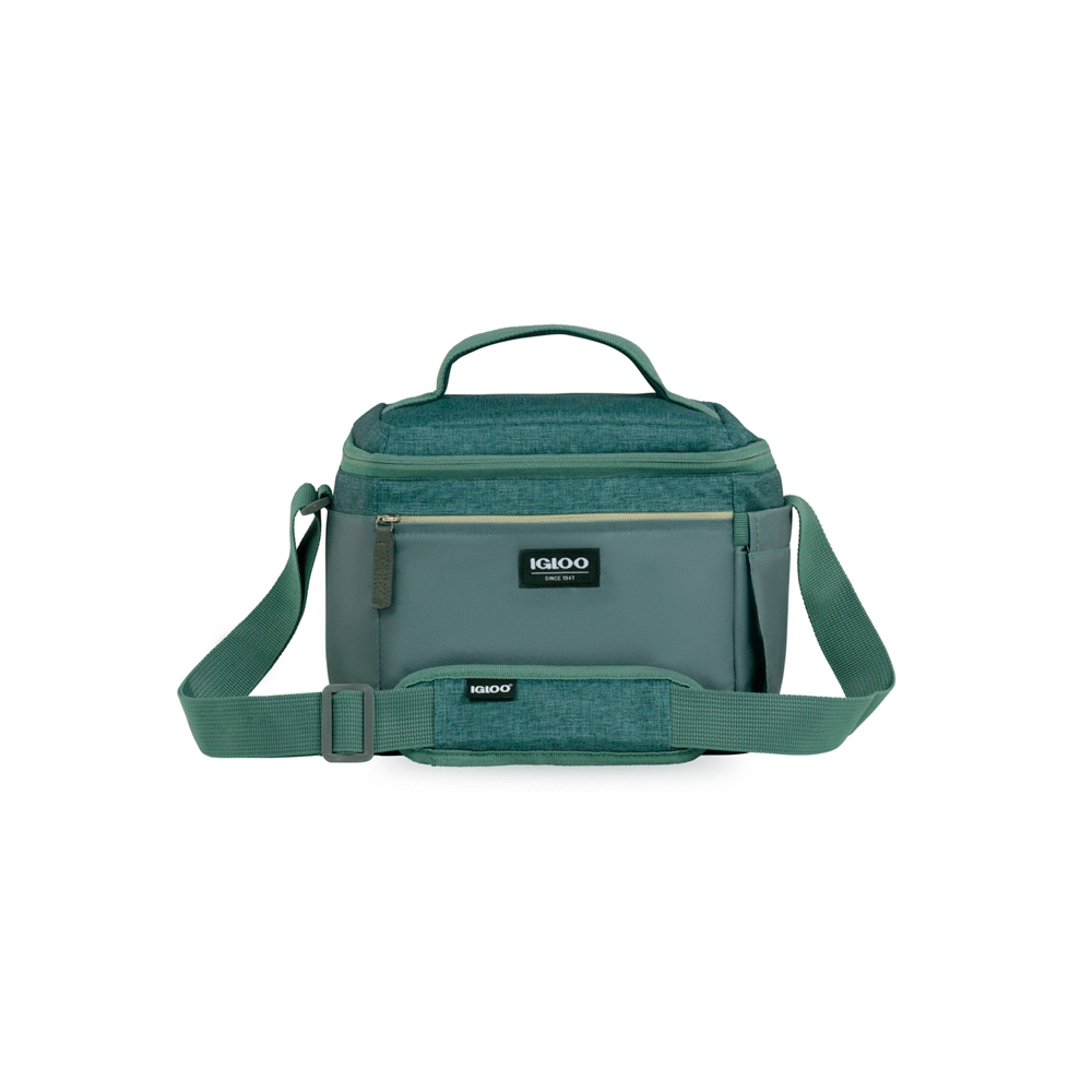 fastrax_108164_69c6f63f5dabe.jpg BOLSA TERMICA IGLOO 12 LATAS ROUNDED CUBE VERDE 63107 - Imagen 1