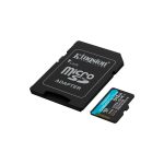 MEMORIA MICRO SD KINGSTON 512GB SDCG4/512GB 200/160 CANVAS GO PLUS C/ADA - Imagen 2