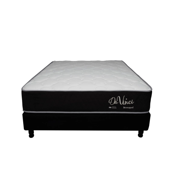 MKP054815__600__600__CAMA-INMAPOL-140X190-DA-VINCI-NEGRO PULLMAN 140 X 190 DA VINCI NEGRO - Imagen 1