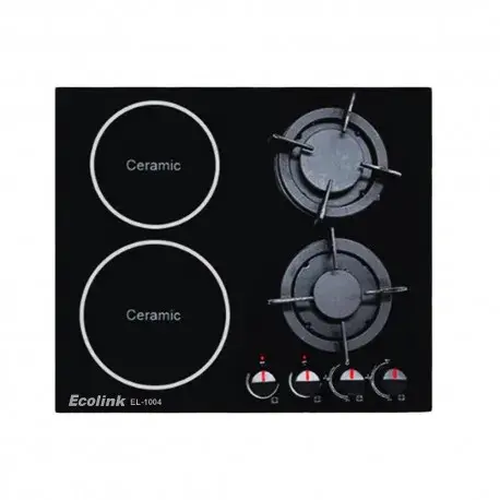 placa-infrarroja-gas-electrico-ecolink-el-1004-220v ANAFE COMBINADO ECOLINK EL-1004 - Imagen 1