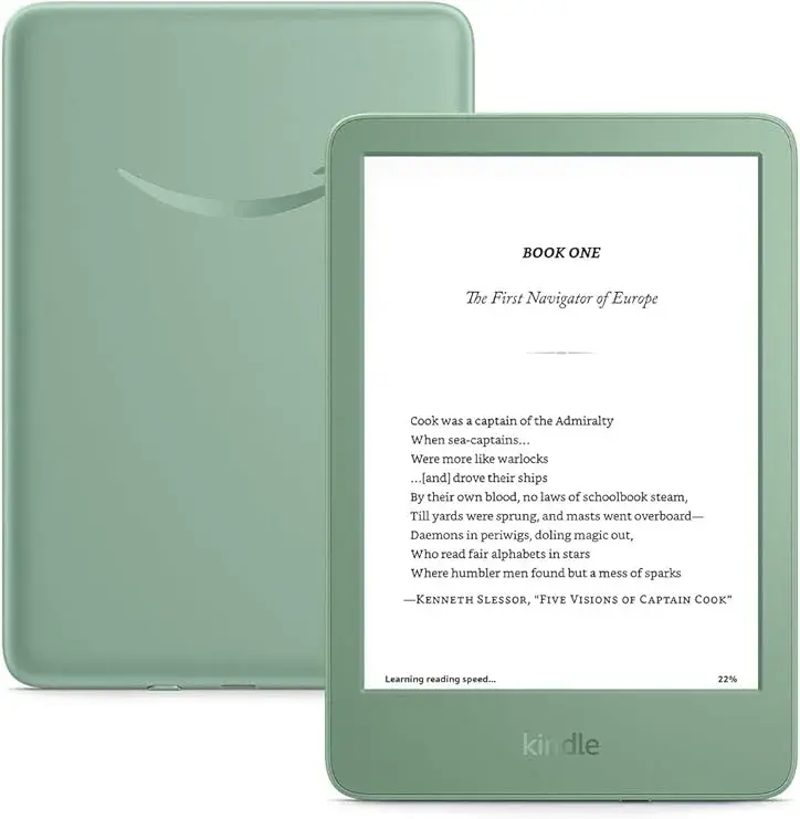51seYeLPo9L._AC_SY741_ EBOOK AMAZON KINDLE 6¨ 16GB MATCHA 2024 - Imagen 1