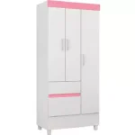 ROPERO 3 PTZ WIND BLANCO/ROSA (DEMOBILE)