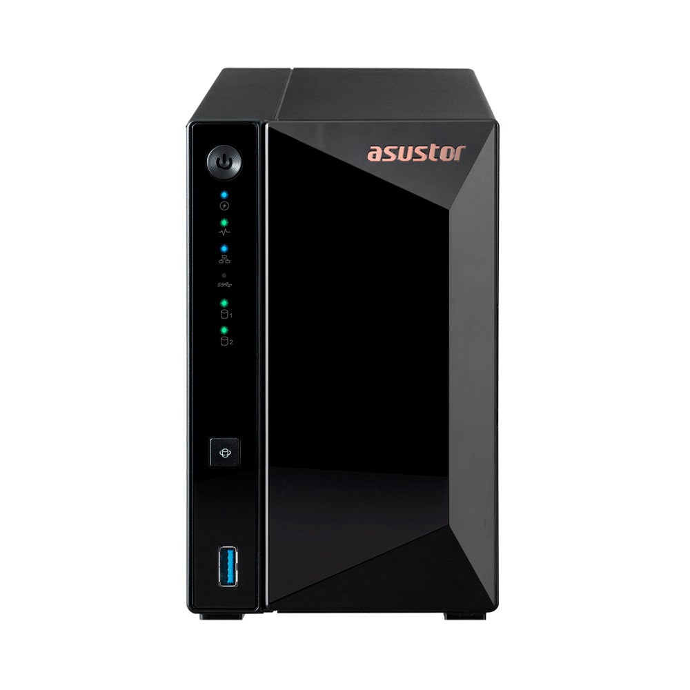 fastrax_106955_6a0772658d424.jpg ALMACENAMIENTO NAS ASUSTOR AS3302T V2 QC 1.7/2BAY/2G/1-GBLAN/3 USB3.2 - Imagen 1