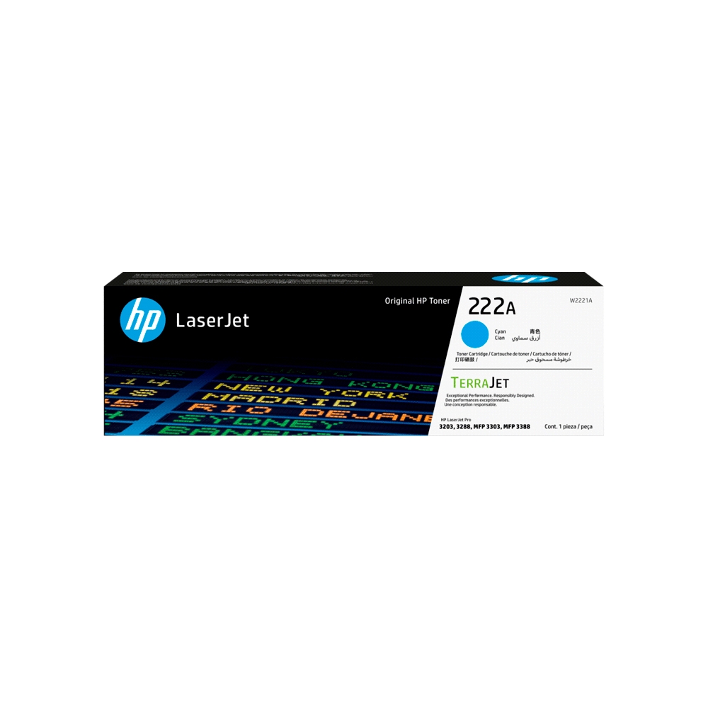 fastrax_108492_69fd02c4dc7a7.jpg TONER HP 222A CIAN W2221A LJ PRO M203/MFP 3201/3204/3288/3303/3388 - Imagen 1