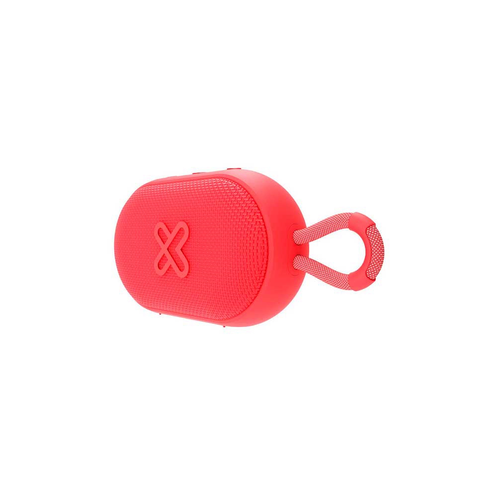 fastrax_117364_6a045156850f6.jpg PARLANTE KLIP KBS-030RD 6W GROOVESPLASH BT/BAT/IPX7/TWS/MIC/ROJO - Imagen 1